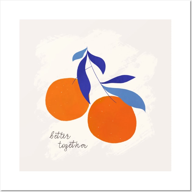 Clementines Wall Art by Lidiebug